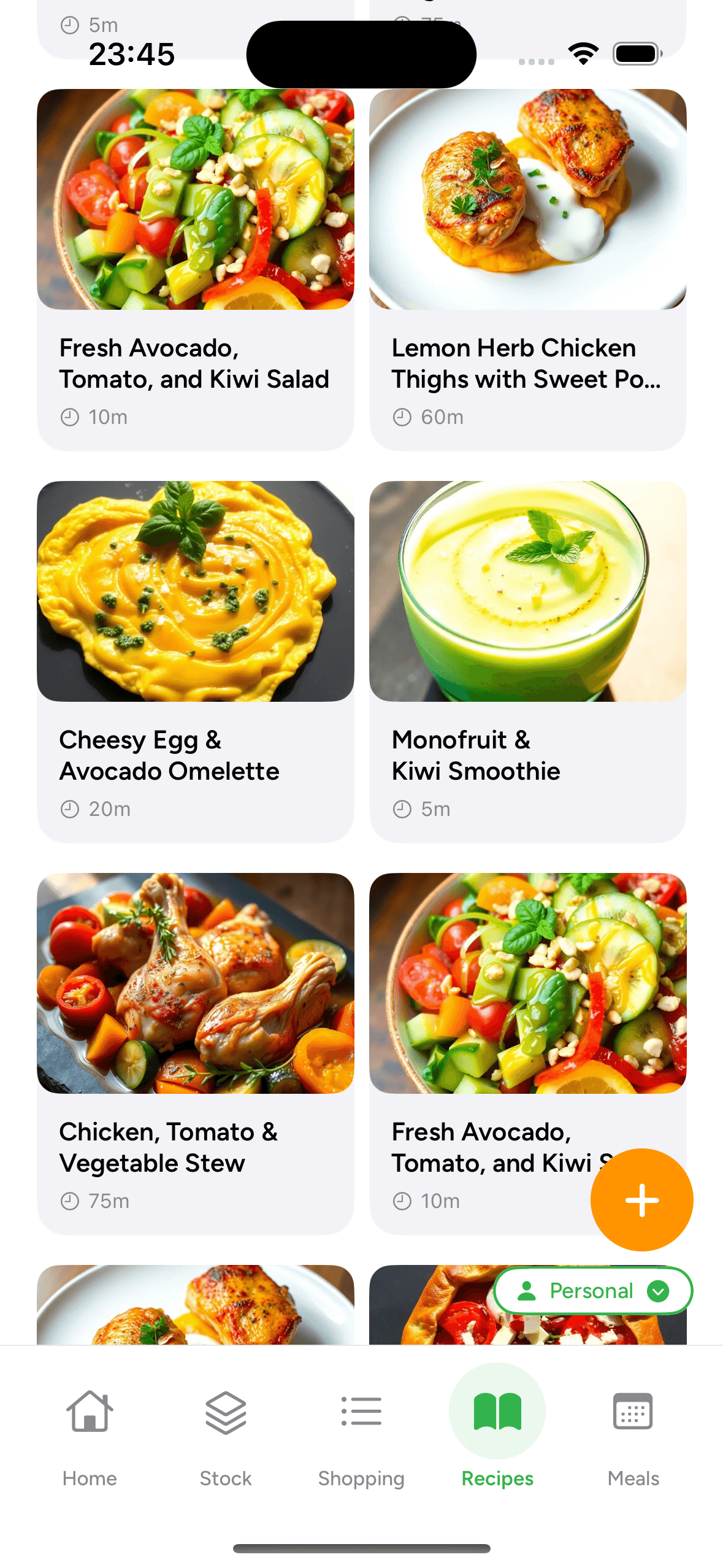 Save recipes from anywhere demo
